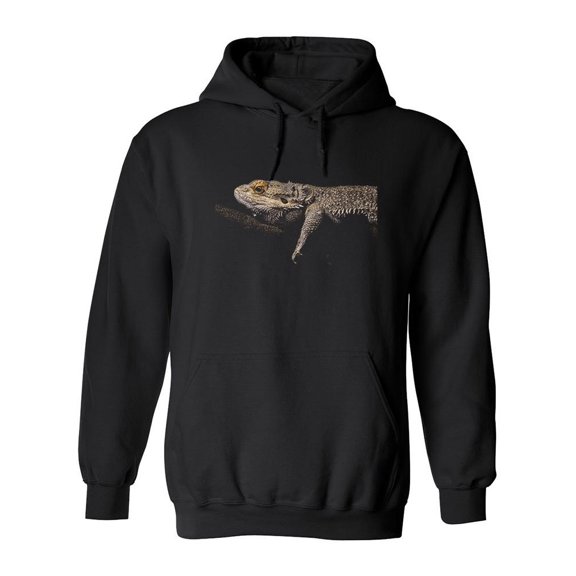 Bearded Dragon Hoodie Men -SPIdeals Designs, Male Small