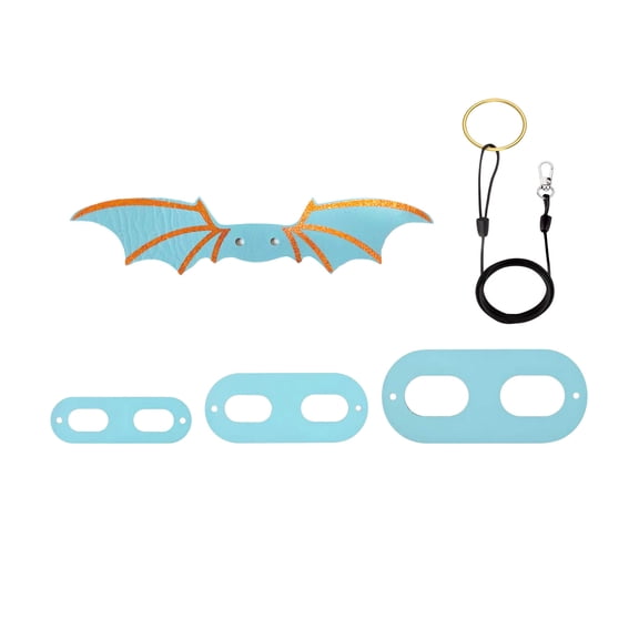 Bearded Dragon Lizard Leash Harness - Adjustable Cool Wing Reptile Harness Leash for Bearded Dragon Leopard Gecko Small Pets