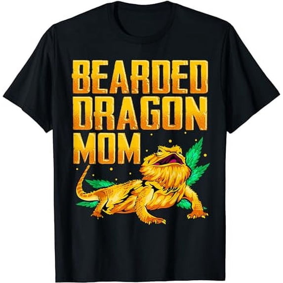 Bearded Dragon Mom Shirt Mothers's Day Birthday Gifts T-Shirt
