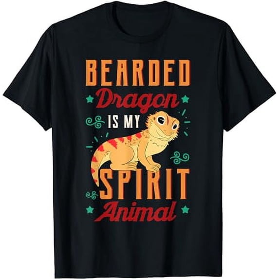 Bearded Dragon Pogona Lizard Reptile Australian Beardies T-Shirt