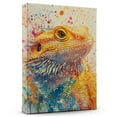 thumbnail image 1 of Bearded Dragon Pogona Vitticeps Canvas Wall Art Animal Decor, Bearded Dragon Pogona Vitticeps Canvas Prints Wild Animal Artwork for Living Room Bedroom Office 190HD22, 1 of 4