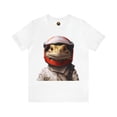 thumbnail image 1 of Bearded Dragon Racecar Driver - Unisex Jersey Short Sleeve Tee, 1 of 12