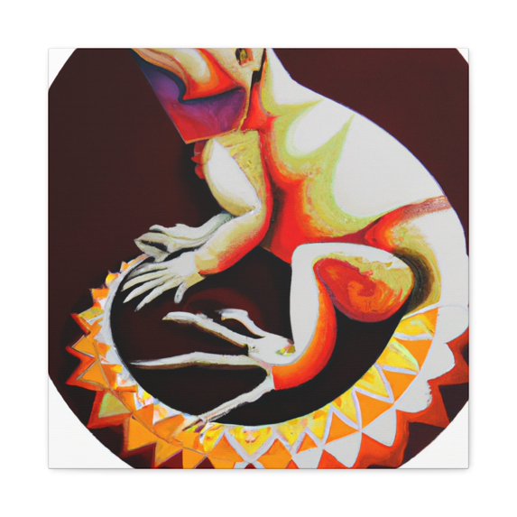 Bearded Dragon Reverie - Canvas