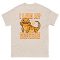 thumbnail image 1 of Bearded Dragon Shirt For Family I Love My Beardie TShirt (Natural, 3XL), 1 of 2