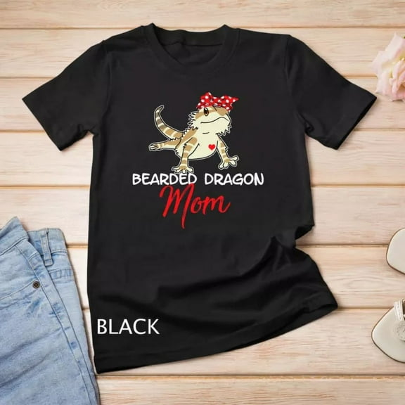 Bearded Dragon Shirt For Mom, Funny Mother Day Gift T-Shirt Unisex S-5XL Hot Trending Shirt, Vintage Birthday Gift