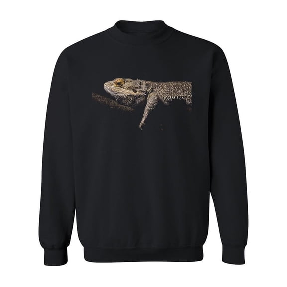 Bearded Dragon Sweatshirt Men -SPIdeals Designs, Male Small