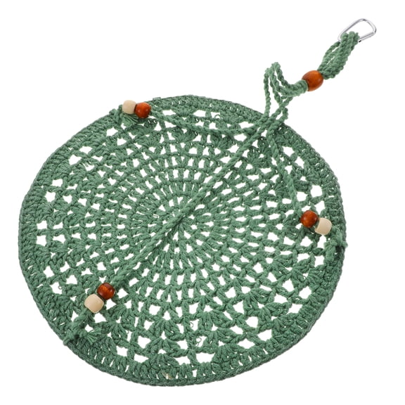 CRILSTYLEO Pet Hanging Bed Green Cotton Rope 1 Set Lightweight Compact