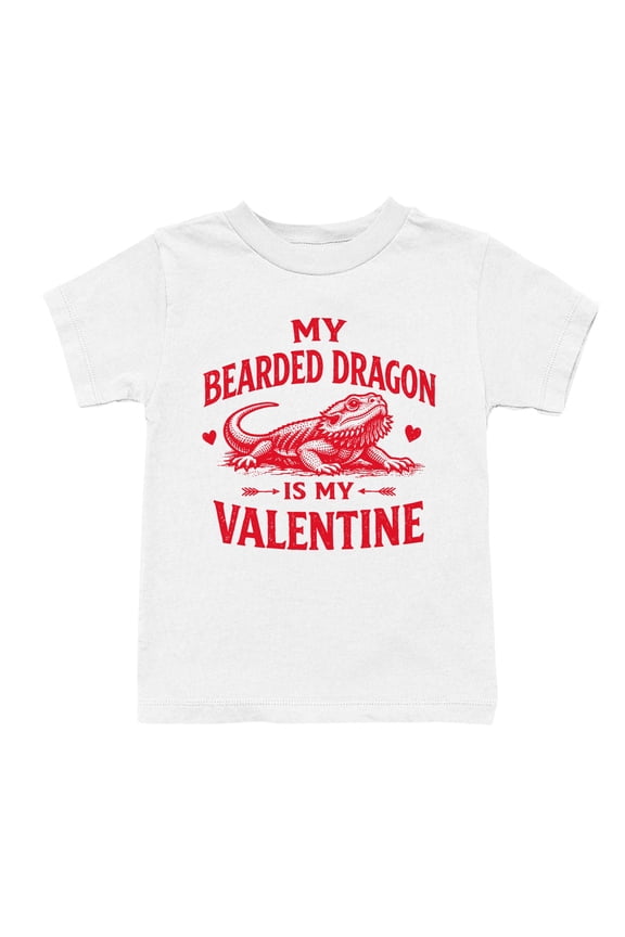 Bearded Dragon Valentine Love Youth's T-shirt