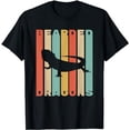thumbnail image 1 of Bearded Dragon Vintage Sunset Retro Style Lizard Reptile T-Shirt, 1 of 5