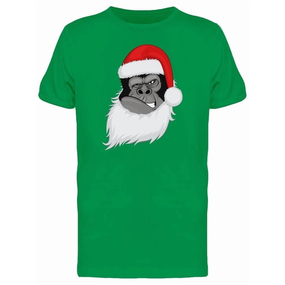 Bearded Gorilla Santa Tee Men's -Image by Shutterstock