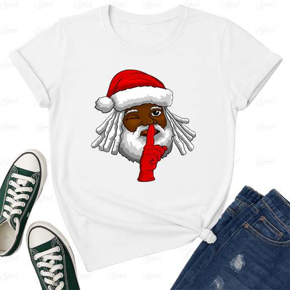 Bearded Man Red Hat Secret Gesture Art Unisex T-Shirt up to size 5XL