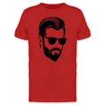 thumbnail image 1 of Bearded Man T-Shirt Men -Image by Shutterstock, Male x-Large, 1 of 2