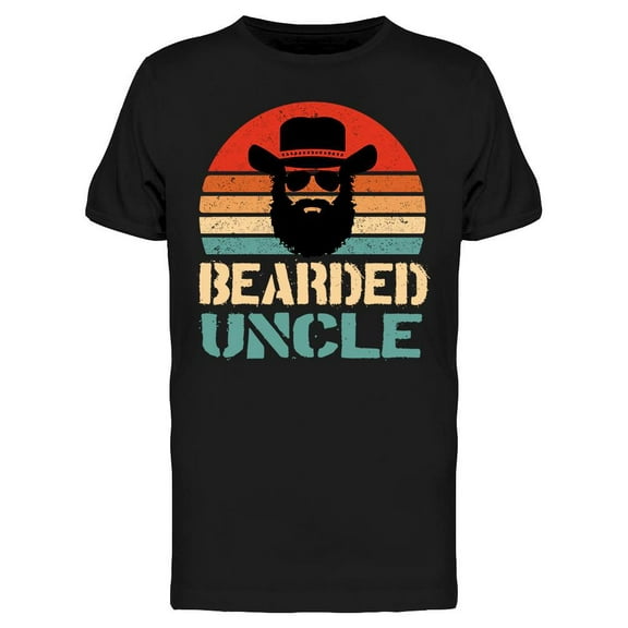 Bearded Uncle T-Shirt Men -Image by Shutterstock, Male 3X-Large