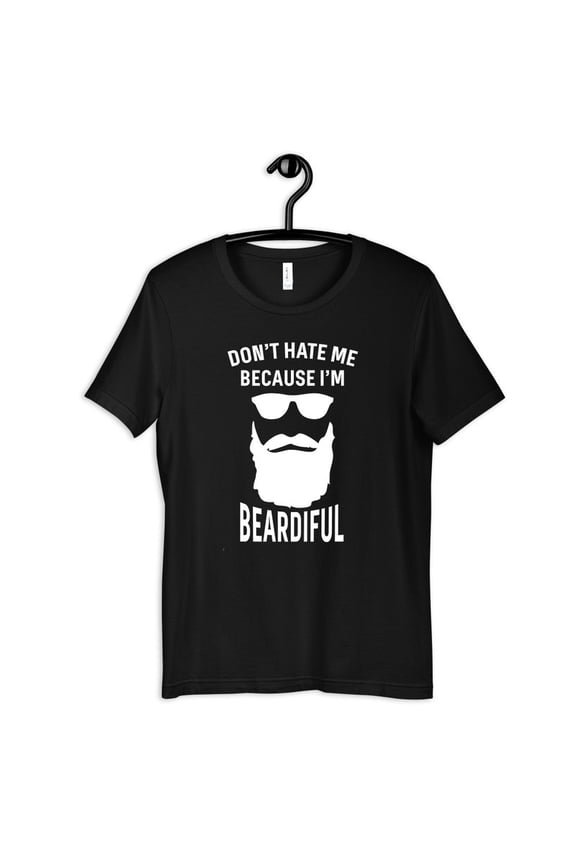 Beardiful Funny Beard Bearded Facial Hair Hipster Graphic T Shirt,for unisex up to size 5XL