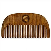 Beardo Compact Wooden Comb | style your beard hassle-free | pocket-size Comb