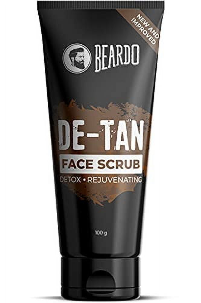 Beardo DeTan Face Scrub for Men, 100 gm Coffee Scrub for Blackhead