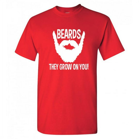 Beards They Grow For Her Pleasure Grooming Care Gifts Military Dragon Stuff Sarcastic Funny T Shirts For Men