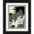 thumbnail image 1 of Beardsley, Aubrey 11x14 Black Ornate Wood Framed with Double Matting Museum Art Print Titled - A Snare of Vintage, 1 of 4