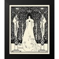 thumbnail image 1 of Beardsley, Aubrey 12x14 Black Modern Framed Museum Art Print Titled - Venus and Tannhauser FP, 1 of 4