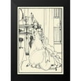 thumbnail image 1 of Beardsley, Aubrey 14x18 Black Modern Framed Museum Art Print Titled - Savoy 1896 Vol.3 - Ballad of a Barber, 1 of 4