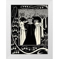 thumbnail image 1 of Beardsley, Aubrey 25x32 White Modern Wood Framed Museum Art Print Titled - Morte DArthur 1893 - Sir Lancelot 1, 1 of 4