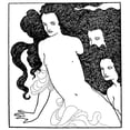 thumbnail image 1 of Beardsley Rhinegold 1896. Ndetail From Aubrey Vincent Beardsley'S Frontispiece To 'The Comedy Of The Rhinegold ' 1896., 1 of 1