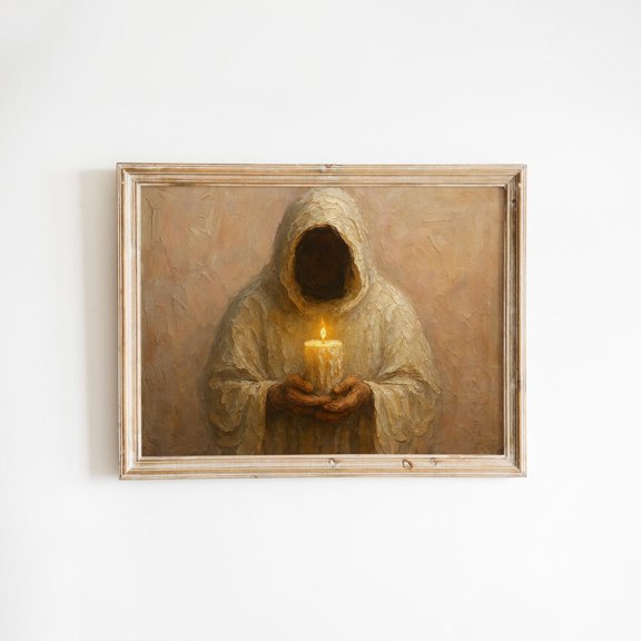Bearer Light Christian Hope Wall Decor Unframed Paper Print