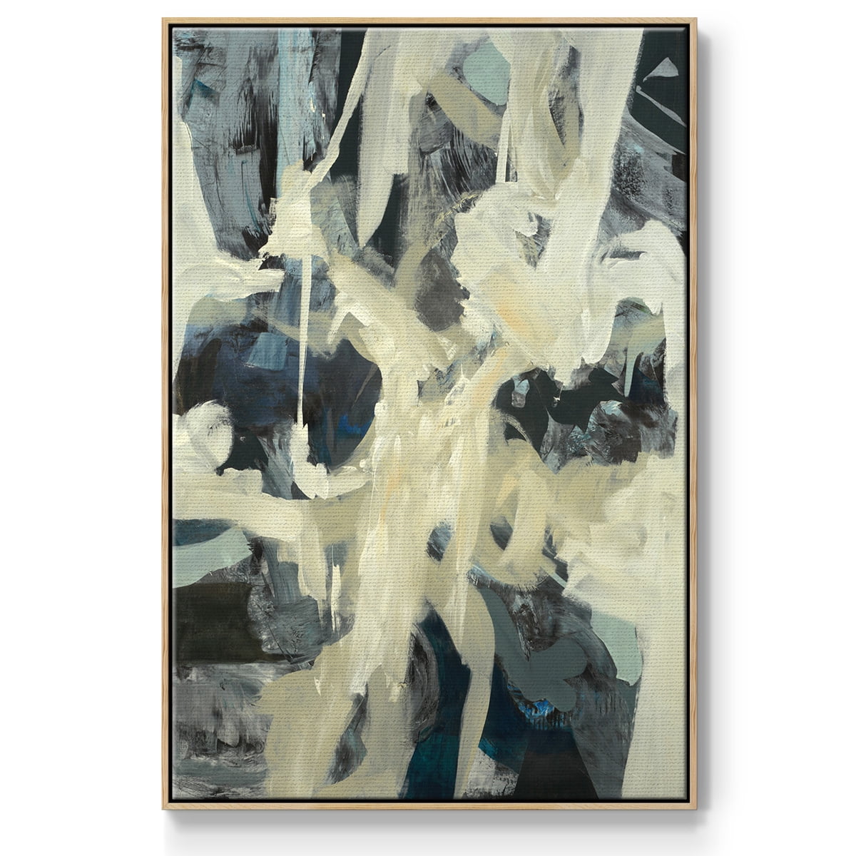 Bearers Framed Premium Gallery Wrapped Canvas - Ready to Hang - 17 x 25 - Natural Wood Floating Frame