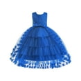 thumbnail image 1 of Bearichfupo 2023 New Children's Dress Lace Wedding Skirt Princess Dress Attended The Party To Attend The Event Elegant And Sweet, Sizes 4 Years, 1 of 6