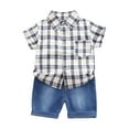 thumbnail image 1 of Bearichfupo Cartoon Set Clothes Tops+Shorts Infant Summer 1 To 4 Years Boys Baby Outfits T Shirt Boys Outfits&Set 2-3 Years, 1 of 3
