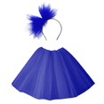 thumbnail image 1 of Bearichfupo Girls' Tutu Skirt Children's Ballet Tutu For Parties & Performance Half Skirt With Headband Set Sizes 4-8 Years, 1 of 2