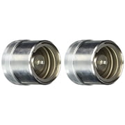 Bearing Buddy 4 2.441" Chrome for Boat Trailer with Protective Bra - Wheel Center Caps 2441 2 Pairs