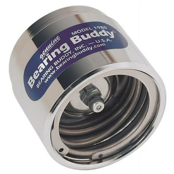 Bearing Buddy 43102 Chrome Bearing Protector - 2.328" Diameter, Pair
