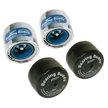 Bearing Buddy Chrome Auto Check 1.980 Bearing Protectors with Bras - Pair