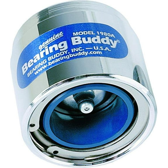 Bearing Buddy Chrome Trailer Wheel Bearing Protector | 2 Pack