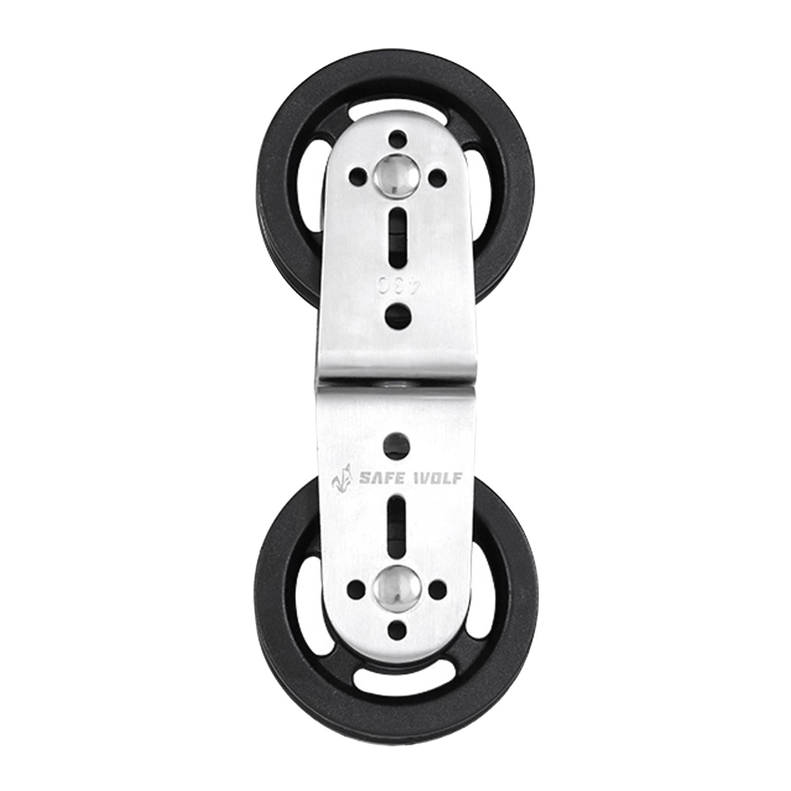 Bearing Gym Cable Machine Double Pulley Wheel Attachment