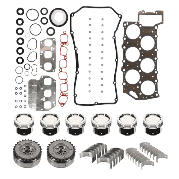 Bearing Head Gasket Set Piston Kit For Audi A3 TT Quattro Volkswagen Touareg V6 3.2L 2004-2009