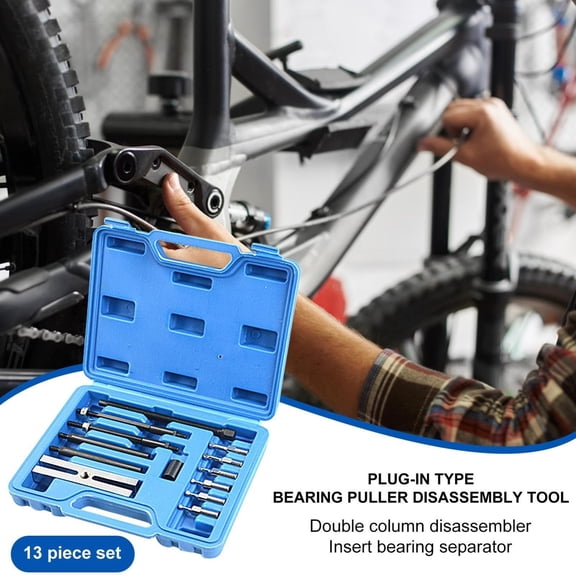 Bearing Puller Kit Complete Hub and Axle Removal Tool Set for Automotive Emergency