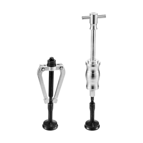 Bearing Puller Set 16-Piece, Inner Bearing Race Extractor Kit - Slide Hammer Tool for Automotive Bearing Removal, 1/4-2-1/3 Inch, Internal Bushing Puller