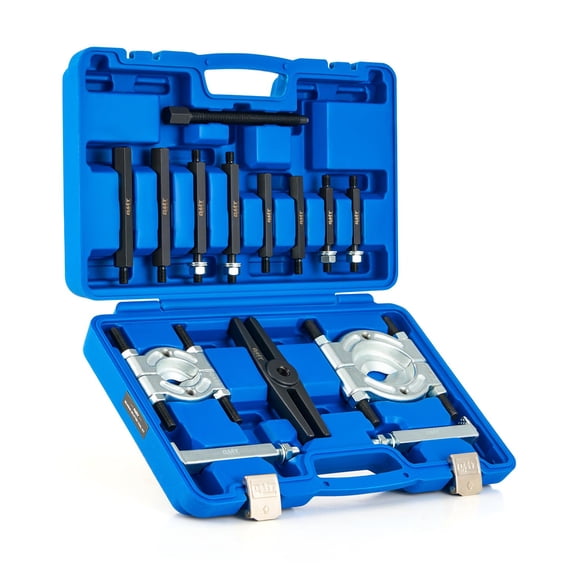 Bearing Puller Set, 5 Ton Capacity Bearing Separator, Pinion Wheel Bearing Removal Kit with 2" and 3" Jaws, Wheel Hub Axle Puller Set, Heavy Duty Bearing Splitter Tool Kit