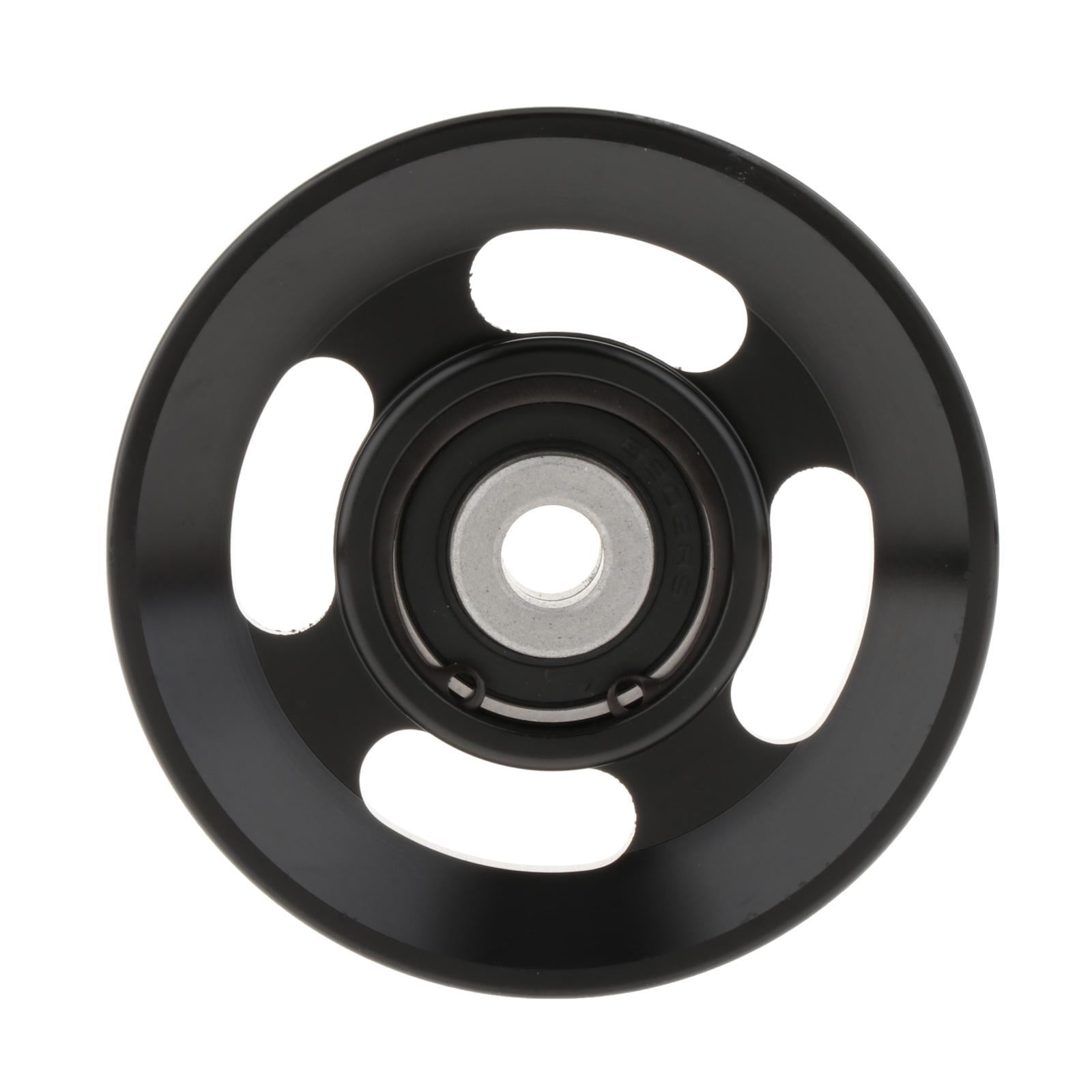 Estink 4-Pack Aluminum Pulley Wheels – Universal Fit For 10.5mm Bore Gym Machines – Smooth & Lightweight