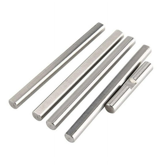 Bearing Steel Rod D Type Shaft Grind Flat Linear Rail Round Length 30mm 60mm