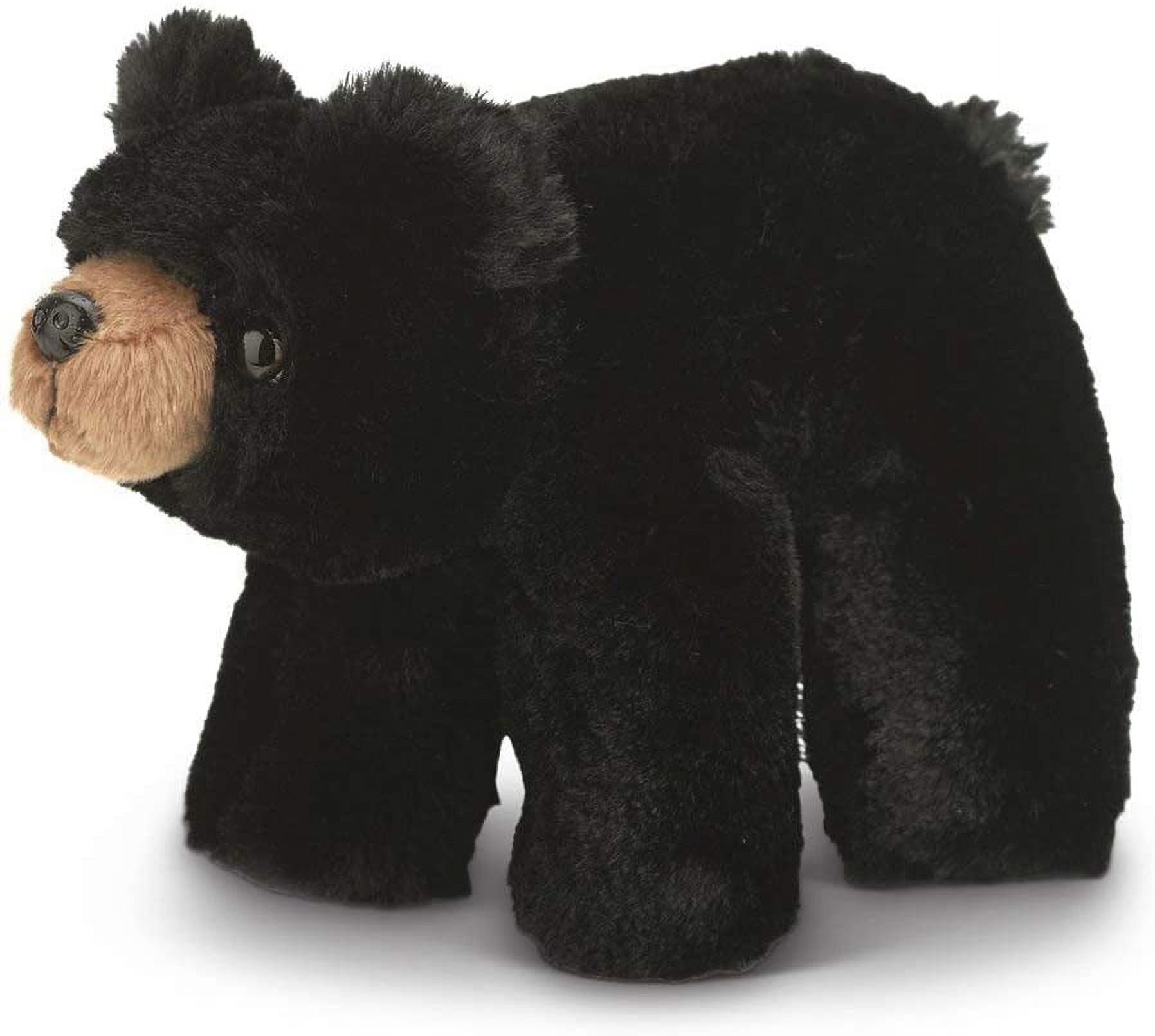 Bearington Bandit Jr Stuffed Animal Black Bear Toy, 8"