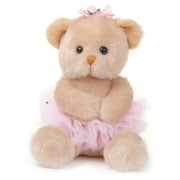 Bearington Collection Ballerina Stuffed Animal - Ballet Doll - Dance Recital Gifts for Girls - Bear Bella - 6