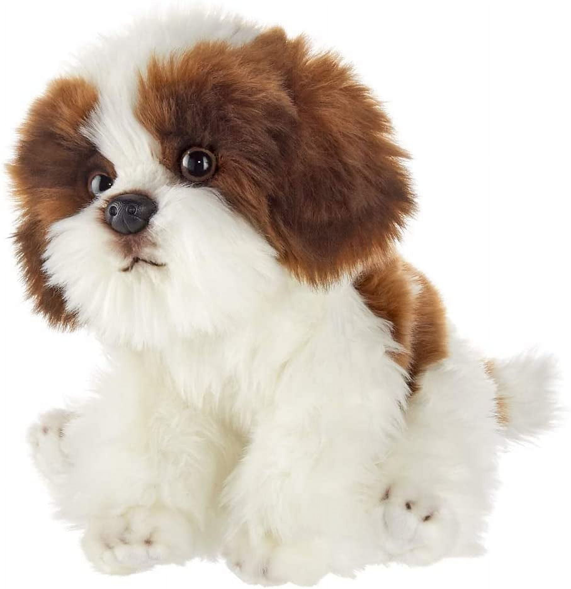 Bearington Collection Bentley The Shih Tzu Stuffed Animal, 13 Inch Stuffed  Dog