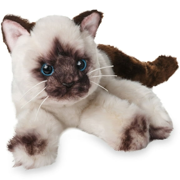 Bearington Cleo Plush Stuffed Animal Siamese Cat, Kitten 15