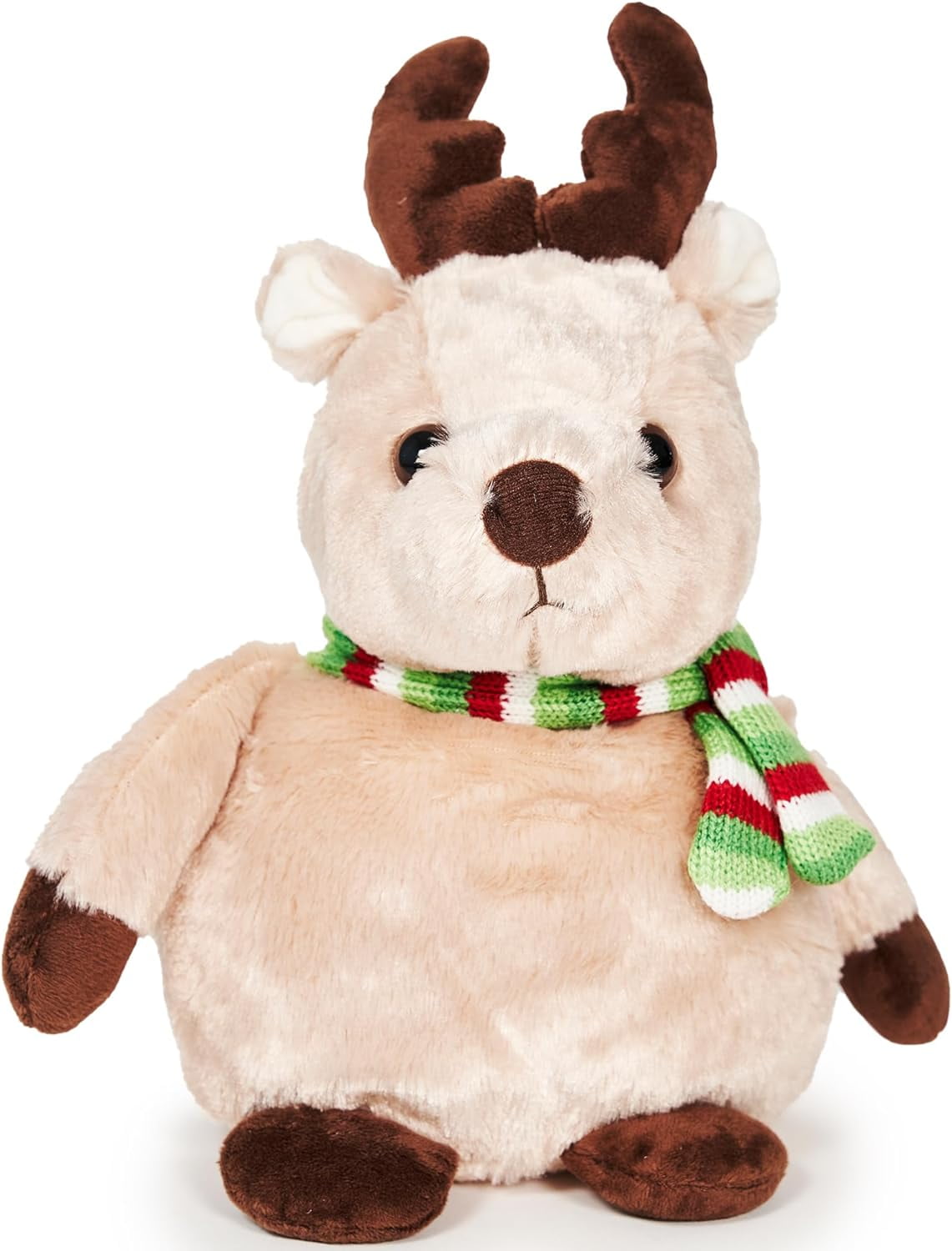 Bearington Collection Big Bucky Reindeer Stuffed Animal, 11.5 Inch ...