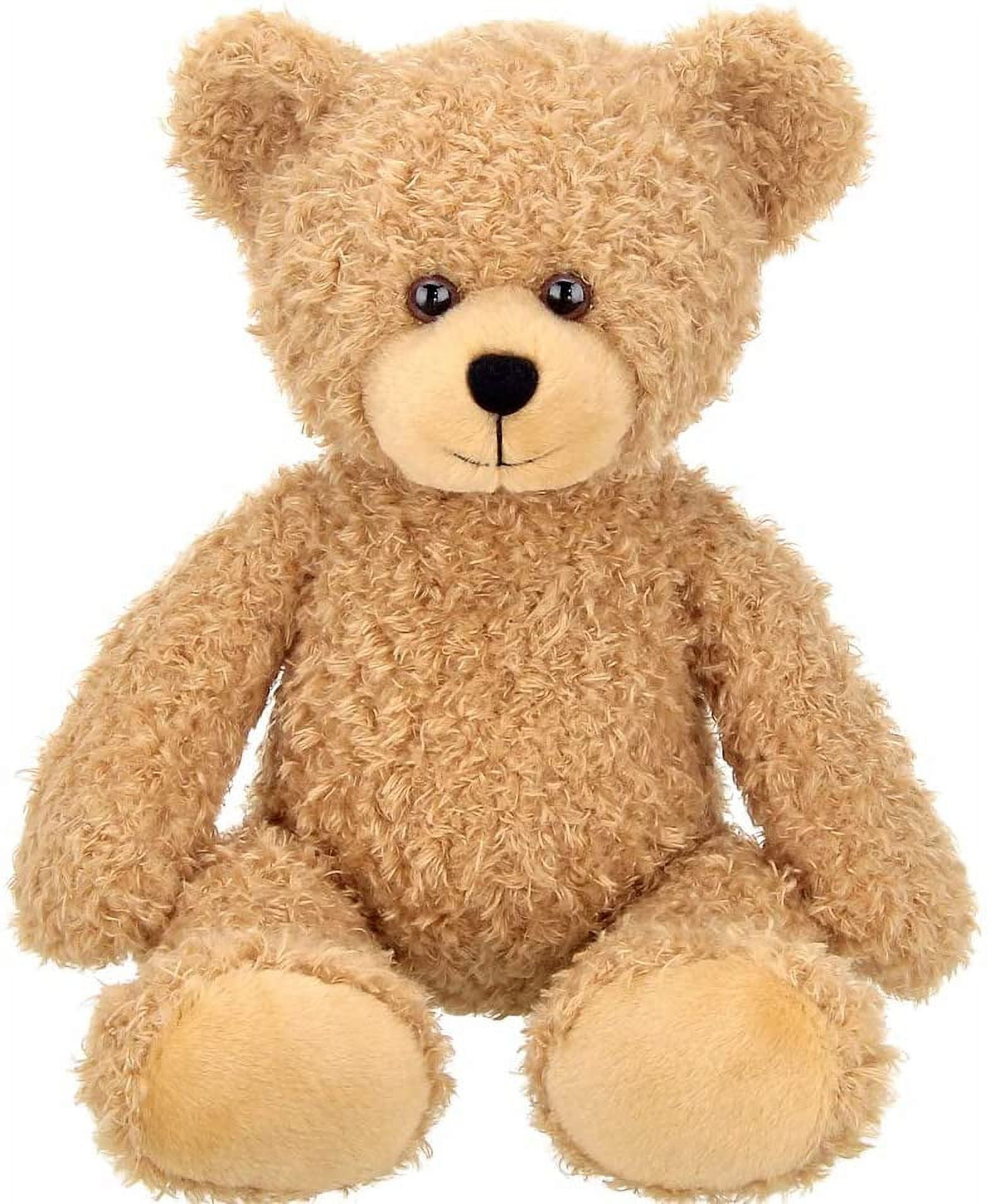 Bearington Collection Bubsy Brown Plush Teddy Bear Stuffed Animal, 16 ...