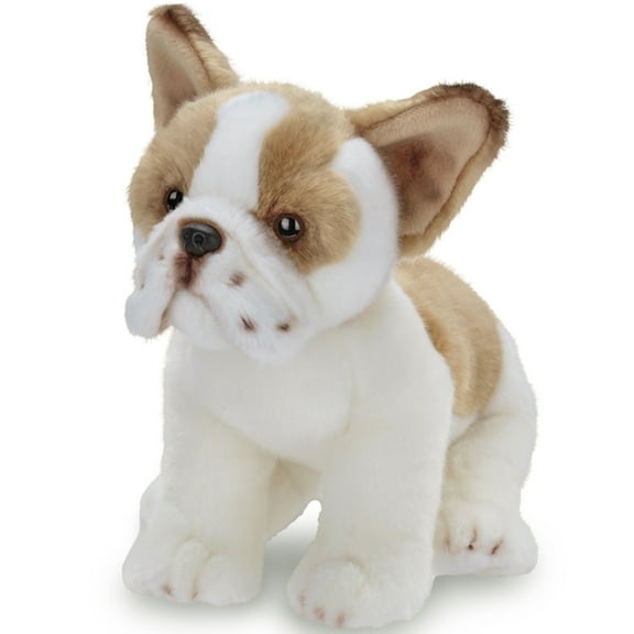 Bearington Collection Frenchie Plush Stuffed Animal French Bulldog Puppy Dog, 13 inches Child