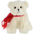 thumbnail image 1 of Bearington Collection Frosty Polar Bear Plush, 7 Inch Christmas Stuffed Animal with Scarf for Child, 1 of 7